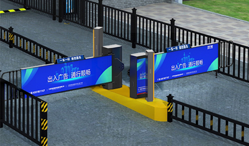 超大顯示丨讓視界恍然新生丨百勝第二代卡布燈箱廣告道閘升級(jí)上市！